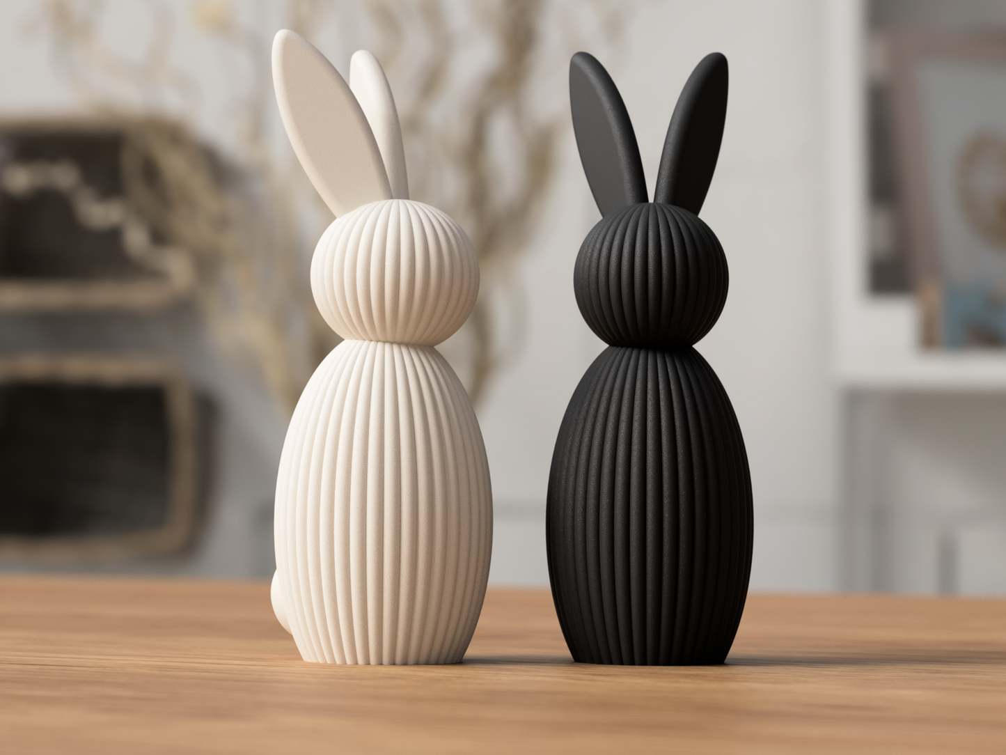 Minimalistischer Osterhase