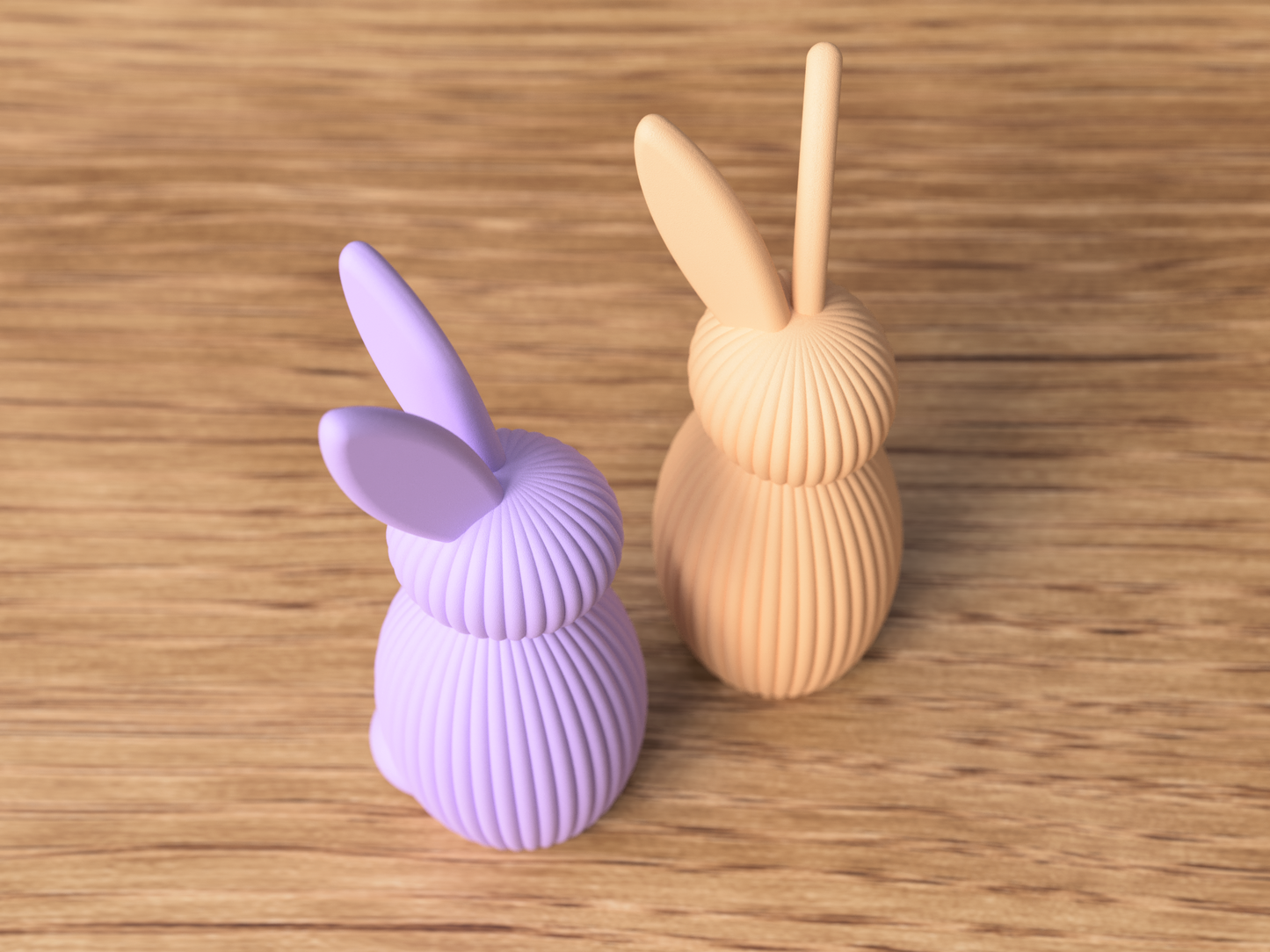 Minimalistischer Osterhase